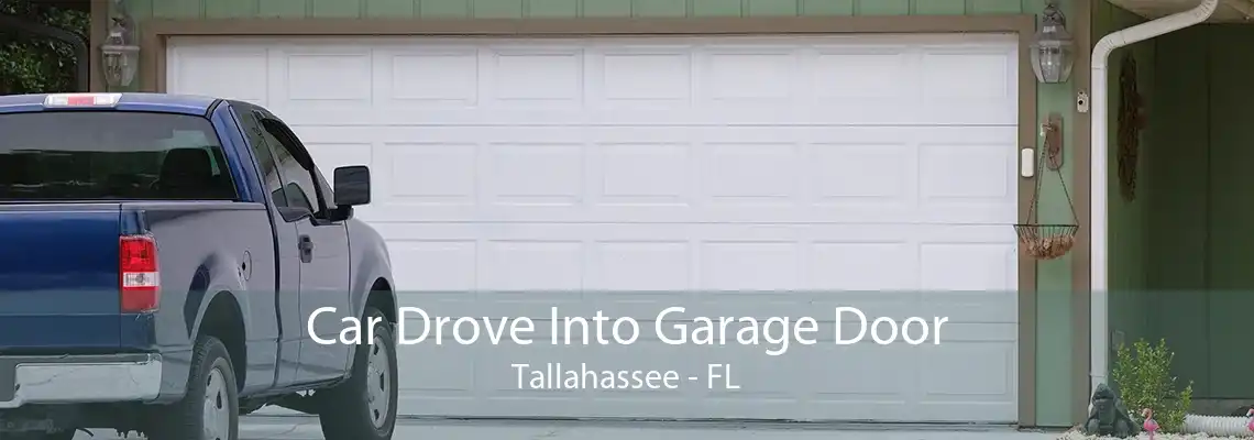 Car Drove Into Garage Door Tallahassee - FL