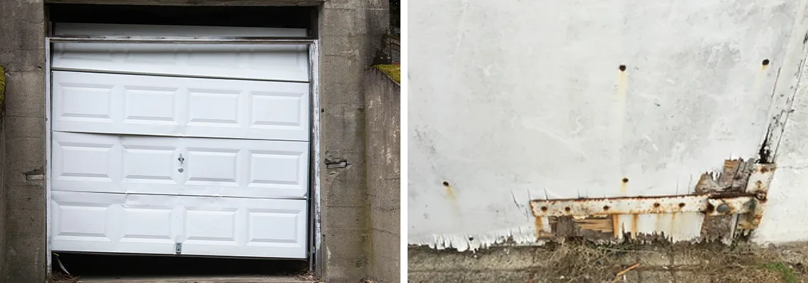 Rotten Commercial Garage Door Repair in Tallahassee, FL